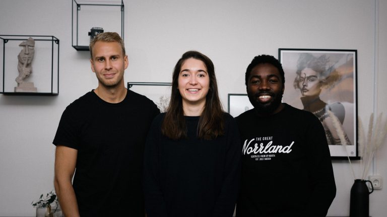 Photo: STP Media Kristoffer Pettersson. In the picture Anthony Sorsa, Julia Sénécal and Munashe Chivaura